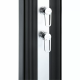 Душ солнечный Aquaviva Hybride Dada Straight алюминиевый с мойкой для ног, антрацит DS-D463NX, 40 л