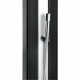 Душ солнечный Aquaviva Hybride Dada Straight алюминиевый с мойкой для ног, антрацит DS-D463NX, 40 л