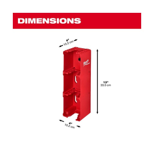 Держатель для хранения батареи M18 Milwaukee Packout (4932480709)