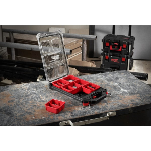 Органайзер Milwaukee PACKOUT тонкий компактный 64x249x411 (4932471065)