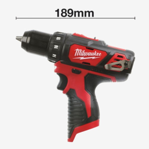 Дриль-шурупокрут акумуляторний Milwaukee M12 BDD-0 12B (4933441930)