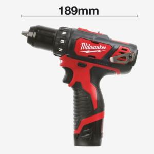 Дриль-шурупокрут акумуляторний Milwaukee M12 BDD-202C 12B (4933441915)