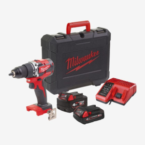 Дриль-шурупокрут акумуляторний ударний Milwaukee M18 CBLPD-422C 18B (4933472116)