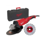 Шлифмашина угловая Milwaukee AG22-230E DSET (4933440300)