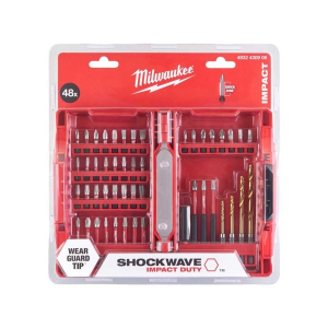 Набір свердел і біт Milwaukee Shockwave 48pcs. (4932430906)