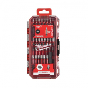 Набір біт Milwaukee Shockwave Packout 38pcs. (4932492009)