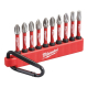Набір біт Milwaukee Shockwave на карабіні 10pcs. №1 (4932492939)