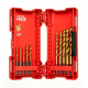 Набір свердел по металу Milwaukee RedHEX HSS-G TiN 10pcs. (48894759)