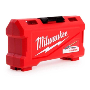 Набір свердел по металу Milwaukee RedHEX HSS-G TiN 10pcs. (48894759)