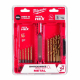 Набір свердел по металу Milwaukee RedHEX HSS-G TiN 10pcs. (48894759)