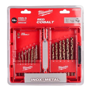 Набір свердел по металу Milwaukee HSS-Co 19pcs. (4932352470)