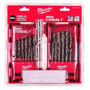 Набір свердел по металу Milwaukee HSS-Co 25pcs. (4932352471)