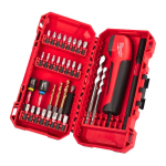 Набір свердел і біт Milwaukee Shockwave 35pcs. + кутова насадка (4932493653)