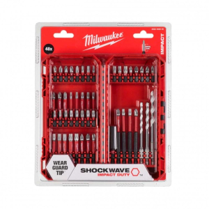 Набір свердел і біт Milwaukee Shockwave 48pcs. (4932492005)