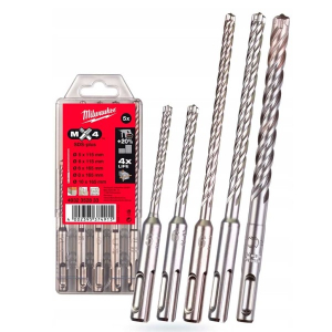 Набір бурів Milwaukee SDS Plus MX4 5pcs. (4932352833)