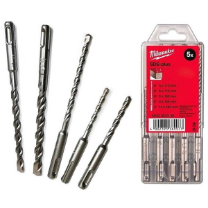 Набір бурів Milwaukee SDS Plus MS2 5pcs. (4932352338)