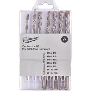 Набір бурів Milwaukee SDS Plus CONTRACTOR 7pcs. (4932471244)