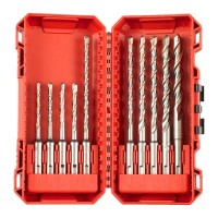 Набор буров Milwaukee SDS Plus M2 10шт (4932492117)