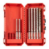 Набір бурів Milwaukee SDS Plus MX4 Set 1 7pcs. (4932492113)