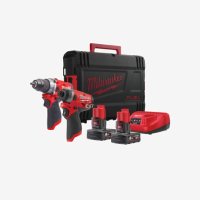 Набор аккумуляторных инструментов Milwaukee M12 FPP2A-602X (4933459810)