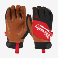 Рукавиці Milwaukee з шкіряними вставками 7/S (4932479726)