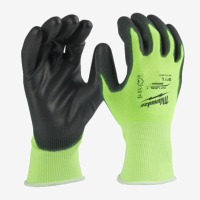 Рукавиці сигнальні Milwaukee з захистом від порізів 2 рівня 11/XXL (4932479925)