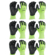 Набір рукавиць сигнальних Milwaukee Hi-Vis з захистом від порізів 1 рівня 10/XL 12пар (4932492916)