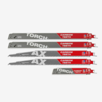 Набір полотен для сабельной пили Milwaukee SAWZALL CARBIDE 5pcs. (49222206)