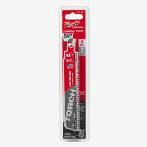 Полотно для шабельної пилки Milwaukee THE TORCH CARBIDE по металу 150мм 1pcs. (48005201)