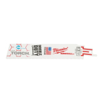 Полотно для шабельної пилки Milwaukee Ice Sawzall по металу 230мм 5pcs. (48004788)