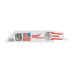 Полотно для шабельної пили Milwaukee Thin Kerf IceH по металу 230мм 5pcs. (48004187)