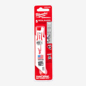 Полотно для шабельної пили Milwaukee Thin Kerf по металу 100мм 5pcs. (48005181)