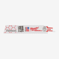 Полотно для шабельної пилки Milwaukee Torch Sawzall по металу 150мм 5pcs. (48005782)