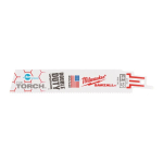 Полотно для шабельної пилки Milwaukee THE TORCH Ice Edge по металу 150мм 5pcs. (48004712)