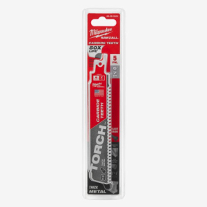 Полотно для шабельної пилки Milwaukee THE TORCH CARBIDE по металу 150мм 5pcs. (48005501)