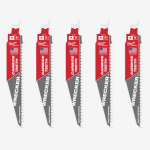 Полотно для шабельної пили Milwaukee Wrecker Carbide по мультиматеріалу 150мм 5pcs. (48005541)