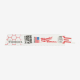Полотно для шабельної пилки Milwaukee Torch Sawzall по металу 150мм 5pcs. (48005784)