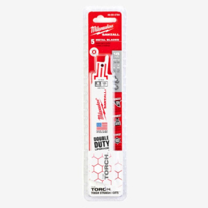 Полотно для шабельної пилки Milwaukee Torch Sawzall по металу 150мм 5pcs. (48005784)