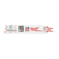 Полотно для шабельної пилки Milwaukee THE TORCH по металу 150мм 1pcs. (48004782_1)