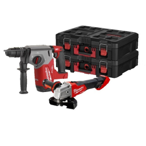 Набор аккумуляторных инструментов Milwaukee M18 FPP2AY-0P PACKOUT (4933000033)