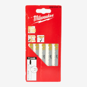 Полотно для лобзика Milwaukee T144D 75мм 5pcs. (4932213116)