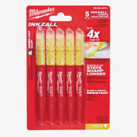 Маркер-текстовидільник Milwaukee InkZAll 5pcs. (48223201)