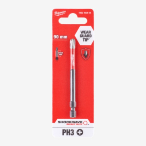 Біта Milwaukee Schockwave PH3 90мм 1pcs. (4932430859)