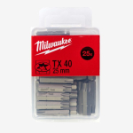 Біти Milwaukee TX40 25мм 25pcs. (4932399600)