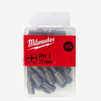 Біти Milwaukee PH1 25мм 25pcs. (4932399586)