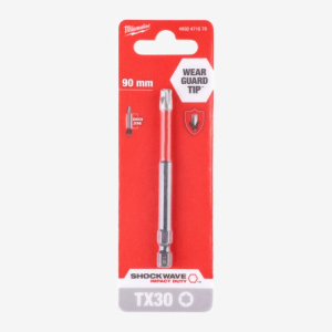 Біта Milwaukee Shockwave TX30 90мм 1pcs. (4932471575)