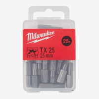 Біти Milwaukee TX25 25мм 25pcs. (4932399597)