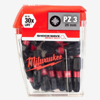 Біти Milwaukee Shockwave PZ3 25мм 25pcs. (4932430869)