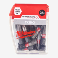 Біта Milwaukee Shockwave TX25 25мм 25pcs. (4932430880)