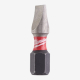 Біта Milwaukee Shockwave SL1.2x6.5 25мм 2pcs. (4932430903)
